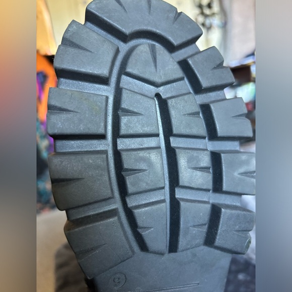 Free People Jones Lug Sole Black Combat Boot - Picture 10 of 12